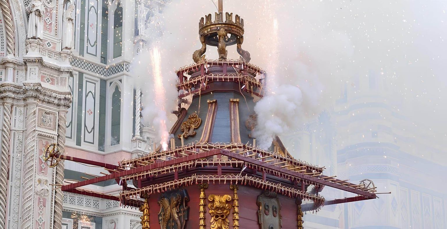 Scoppio del Carro a Firenze a Pasqua