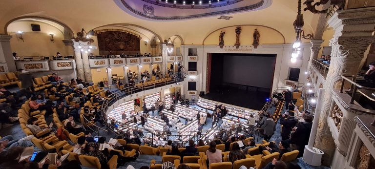 La nuova libreria e cinema Giunti Odeon a Firenze